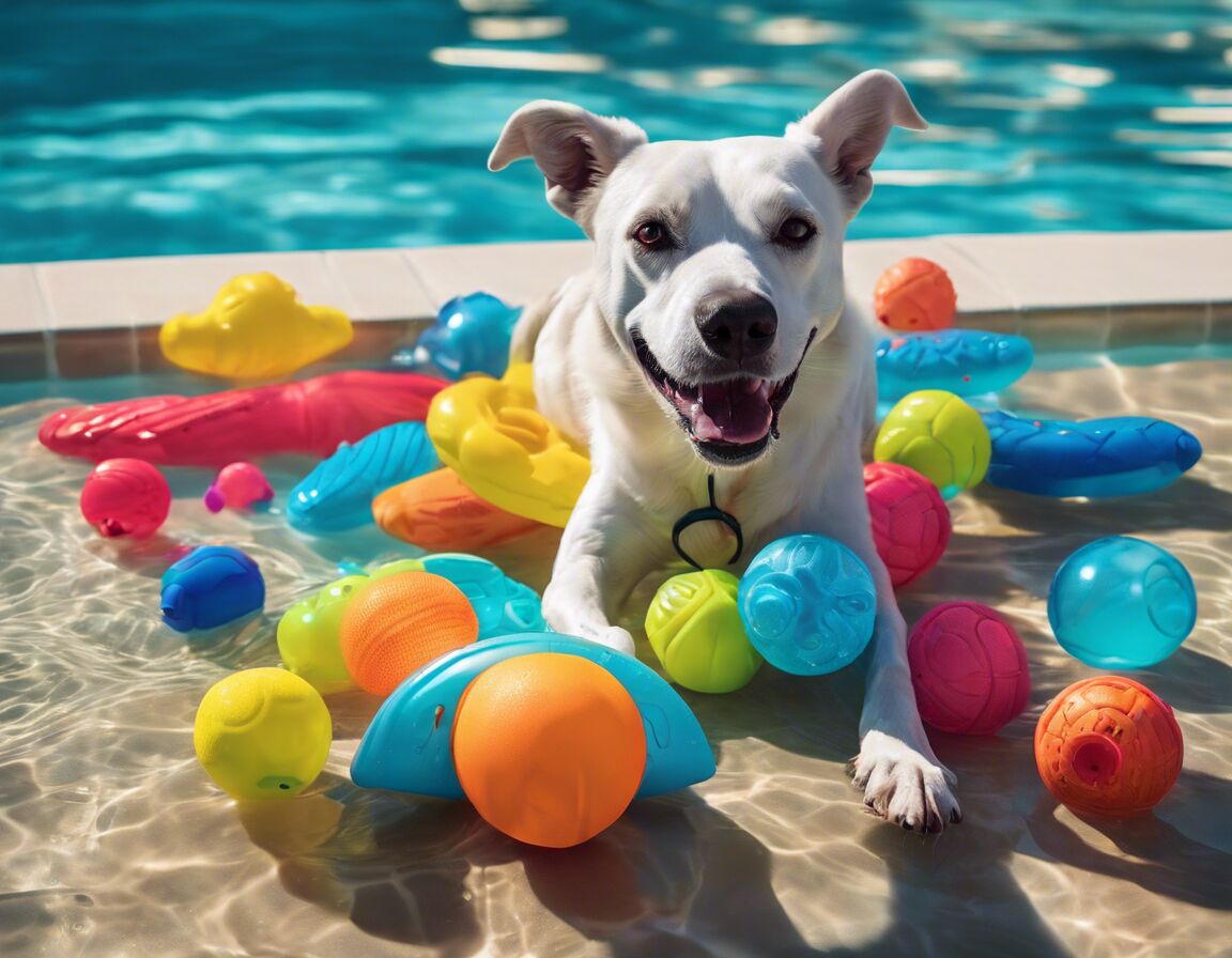 Water toys for puppies